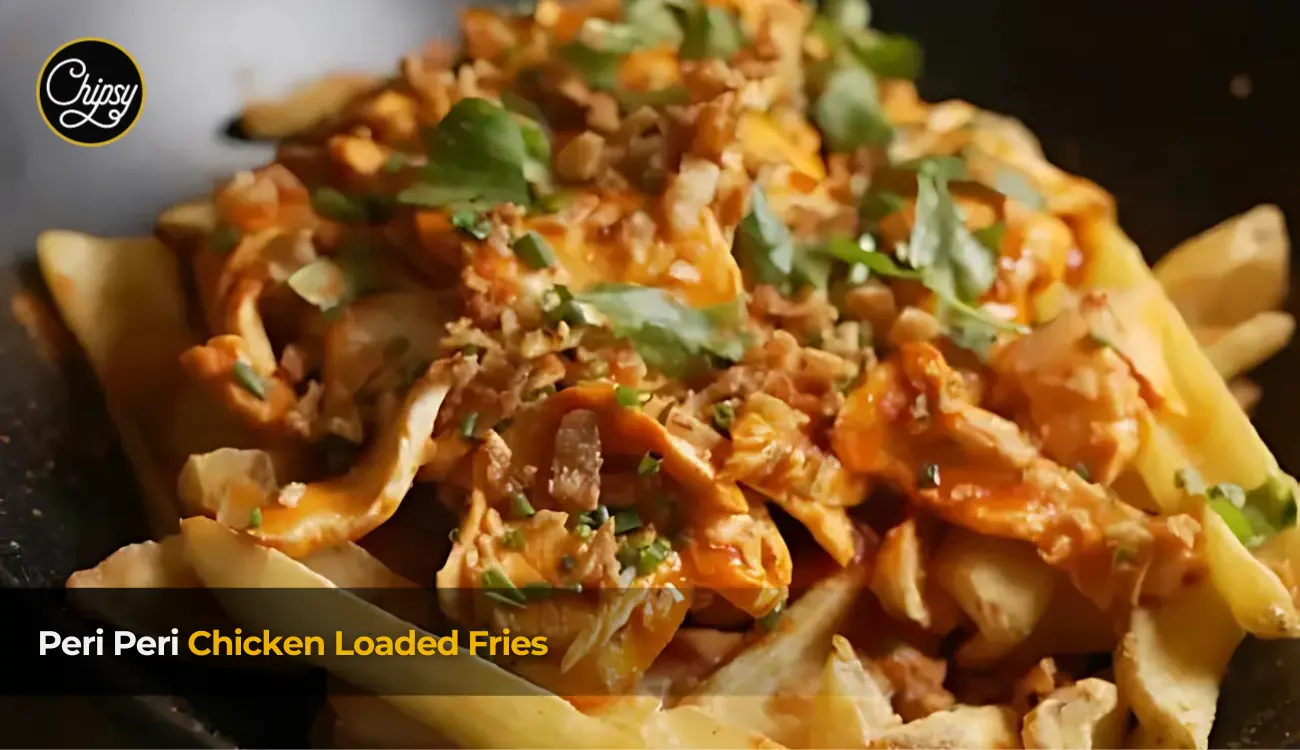 Peri Peri Chicken Loaded Fries